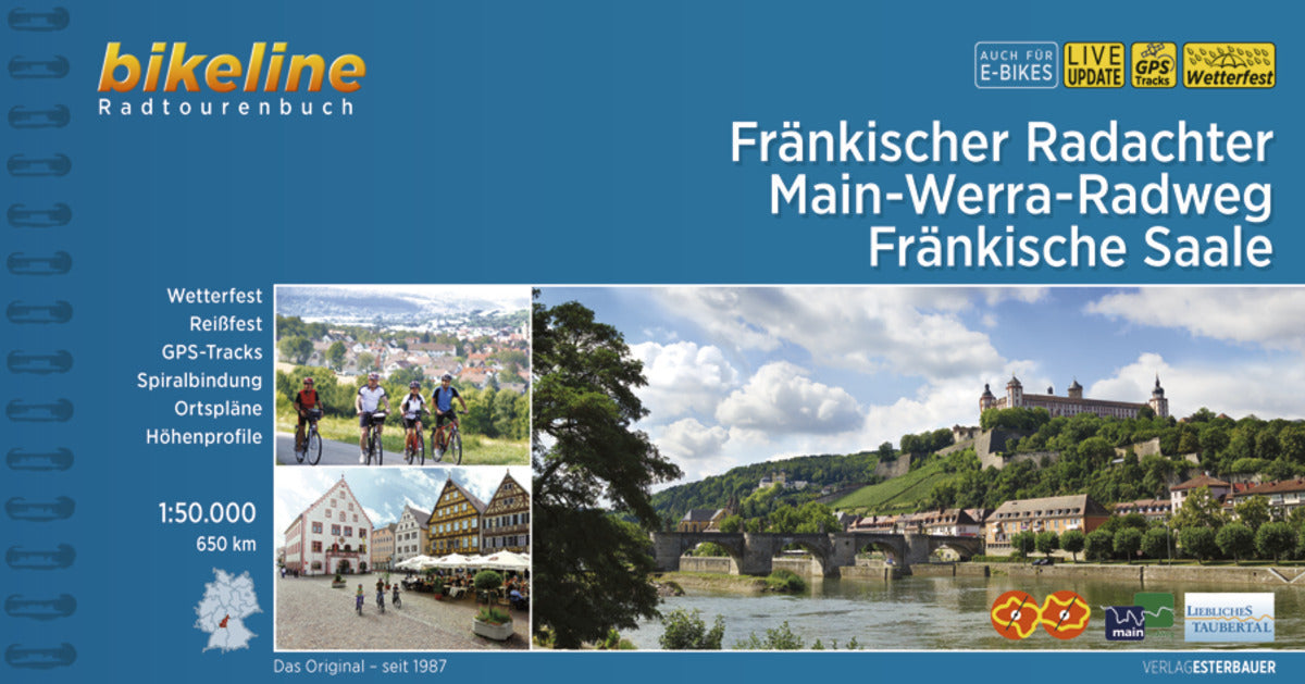 Fränkischer Radachter - Main-Werra-Radweg - Fränkische Saale (Esterbauer Verlag)