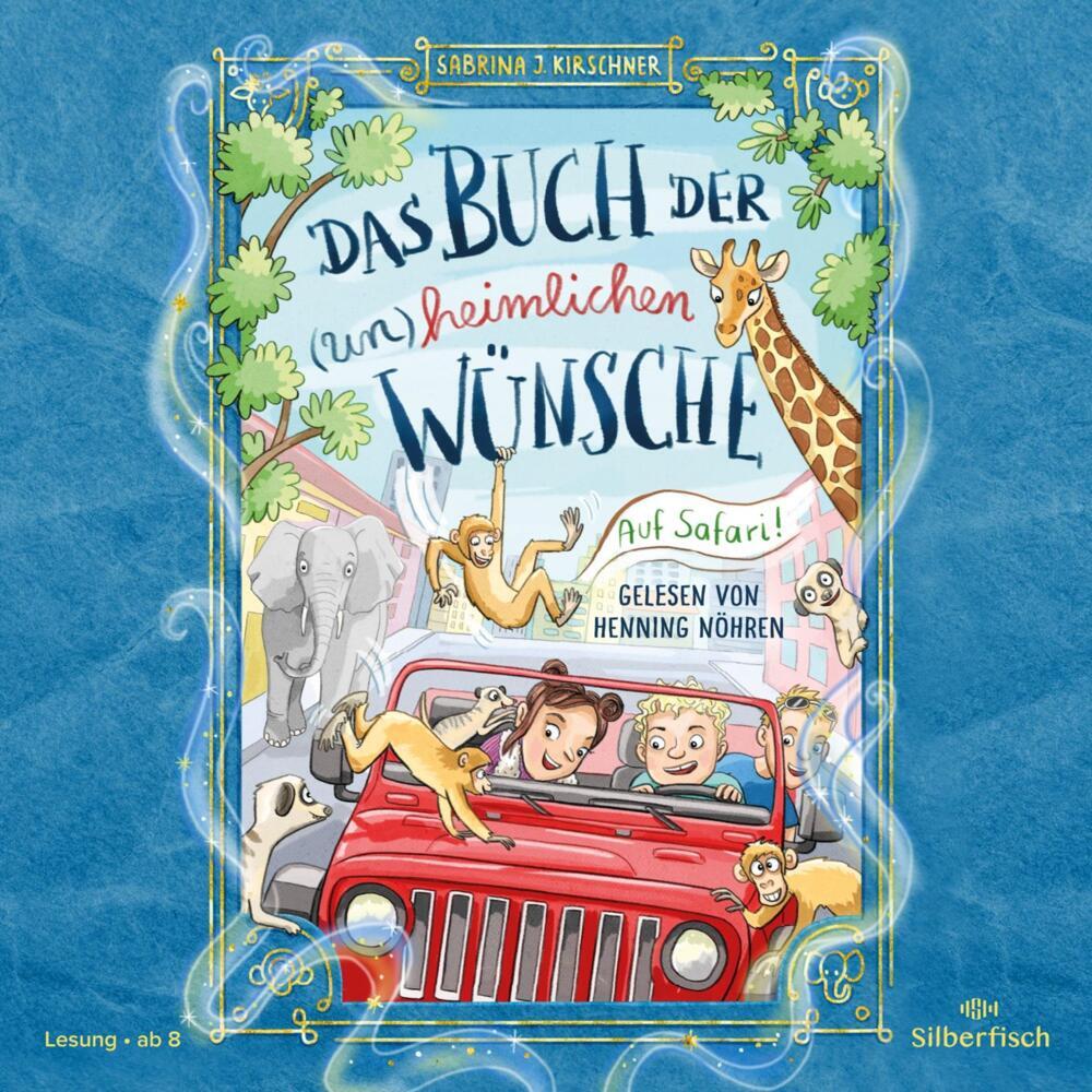 Auf Safari!, 2 Audio-CD (Sabrina J. Kirschner)