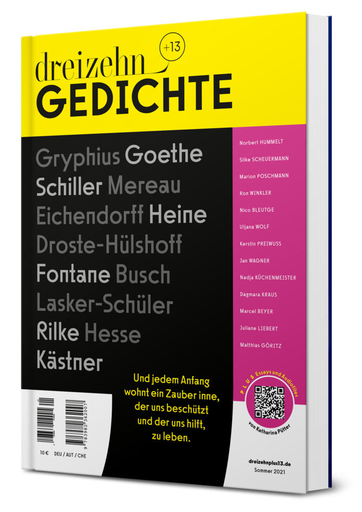 dreizehn +13 Gedichte, magenta (Oliver Wurm)