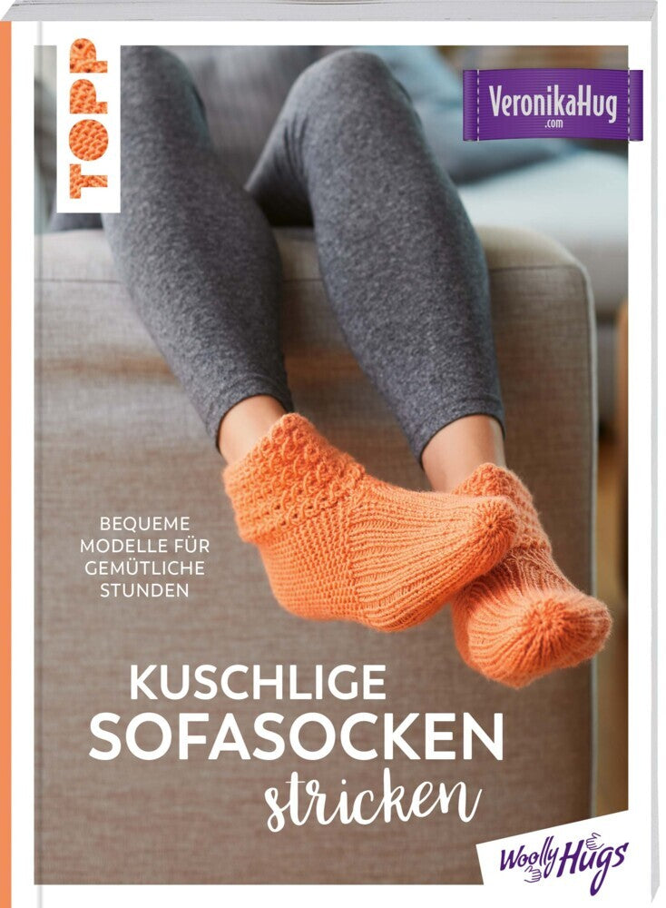Kuschlige Sofasocken stricken (Veronika Hug)