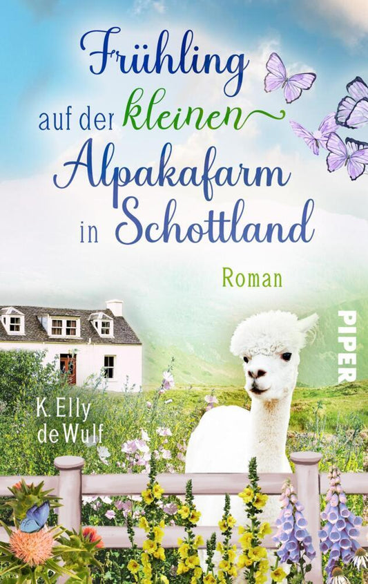 Stormy Skye - Frühling auf der kleinen Alpakafarm in Schottland (K. Elly De Wulf)