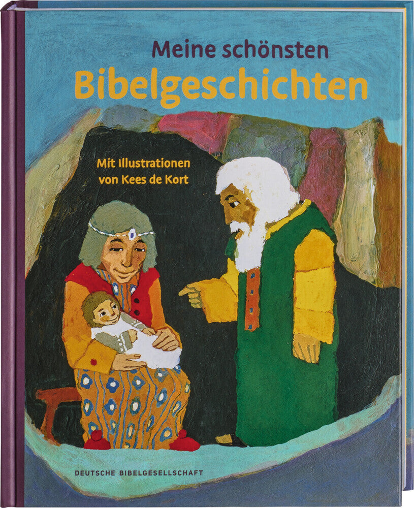 Meine schönsten Bibelgeschichten. Der Kinderbuch-Klassiker mit Illustrationen von Kees de Kort. 24 kurze Erzählungen aus der Bibel. Für Kinder ab 2 Jahren & für Krippe, Kita und Gemeinde. (Hellmut Haug)