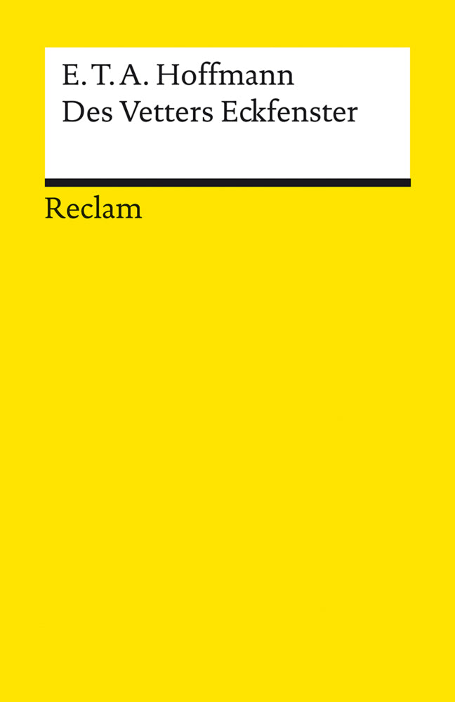Des Vetters Eckfenster (E. T. A. Hoffmann)