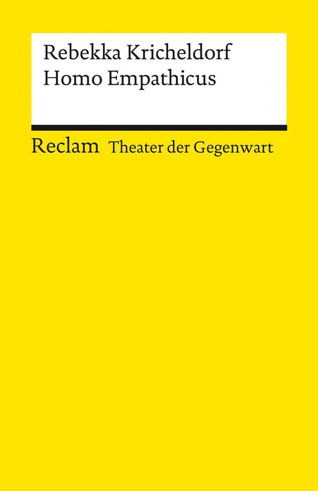 Homo Empathicus (Rebekka Kricheldorf)