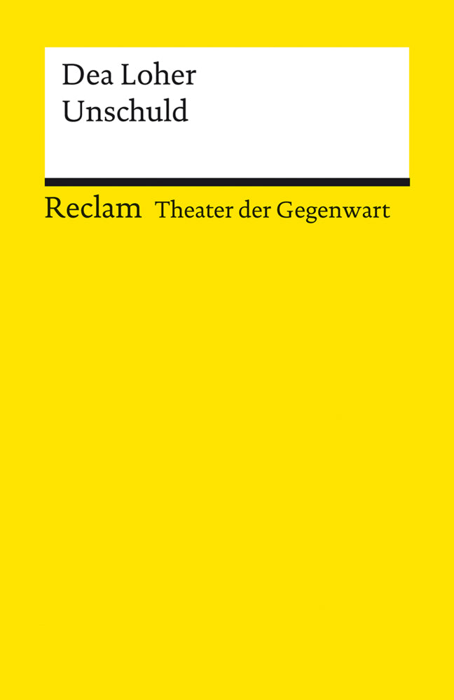 Unschuld (Dea Loher)
