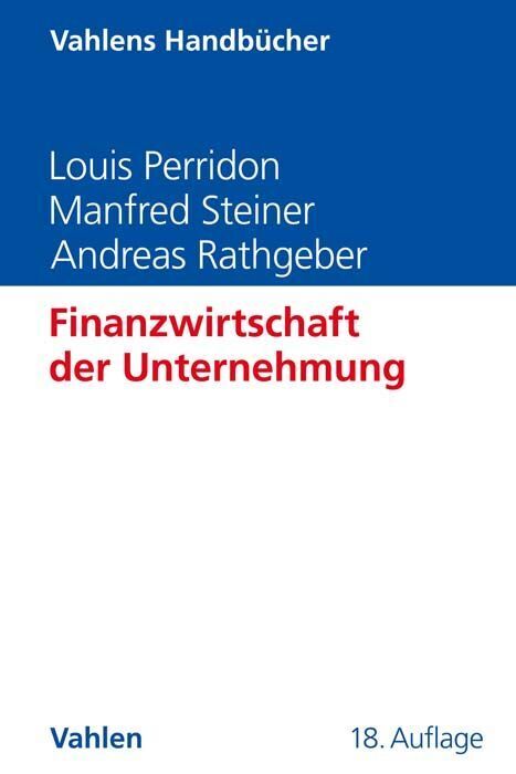 Finanzwirtschaft der Unternehmung (Louis Perridon)