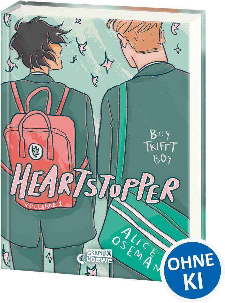 Heartstopper Volume 1 (deutsche Hardcover-Ausgabe) (Alice Oseman)