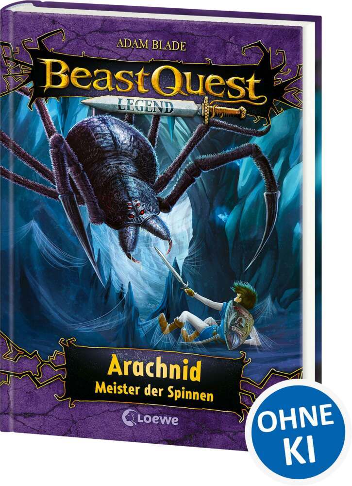 Beast Quest Legend (Band 11) - Arachnid, Meister der Spinnen (Adam Blade)