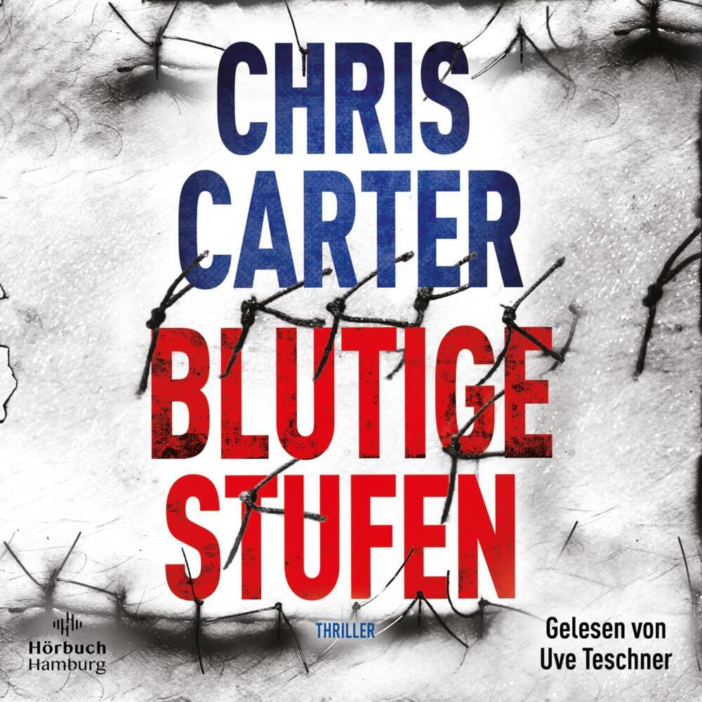Blutige Stufen, 2 Audio-CD, 2 MP3 (Chris Carter)