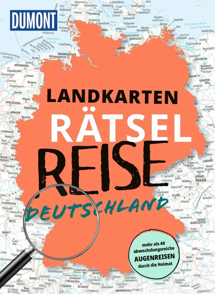 Landkarten-Rätselreise Deutschland (Nadine Ormo)