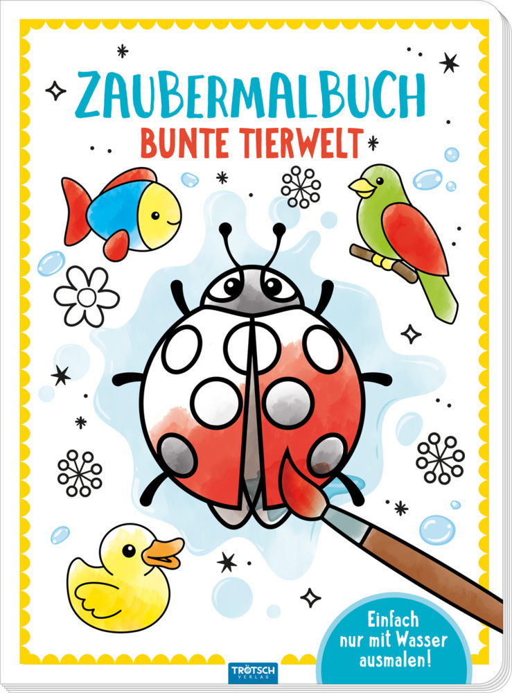 Trötsch Malbuch Zaubermalbuch Bunte Tierwelt (Trötsch Verlag Gmbh & Co.Kg)