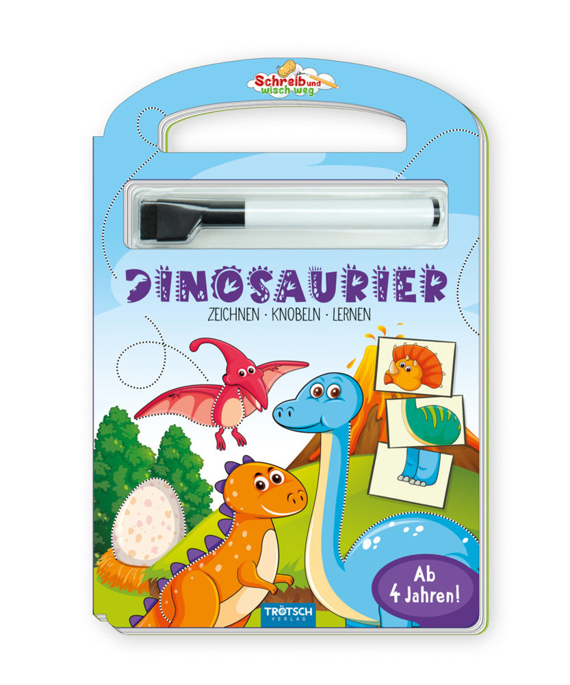 Trötsch Pappenbuch Schreib und wisch weg Pappenbuch Dinosaurier (Trötsch Verlag Gmbh & Co.Kg)