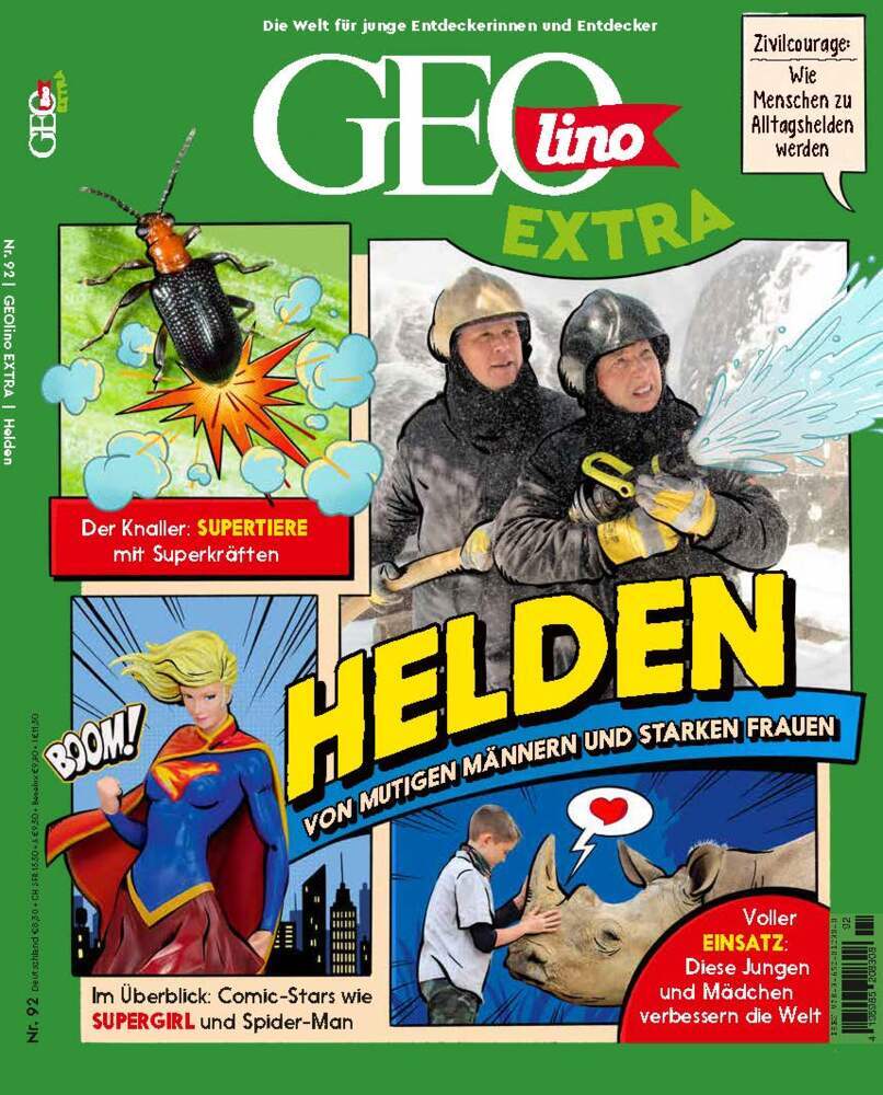 GEOlino Extra / GEOlino extra 92/2022 - Superhelden (Rosa Wetscher)