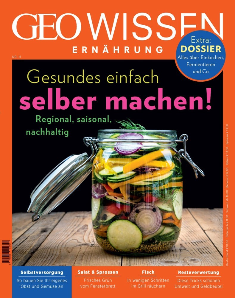 GEO Wissen Ernährung / GEO Wissen Ernährung 11/21 - Gesundes einfach selber machen! (Jens Schröder)
