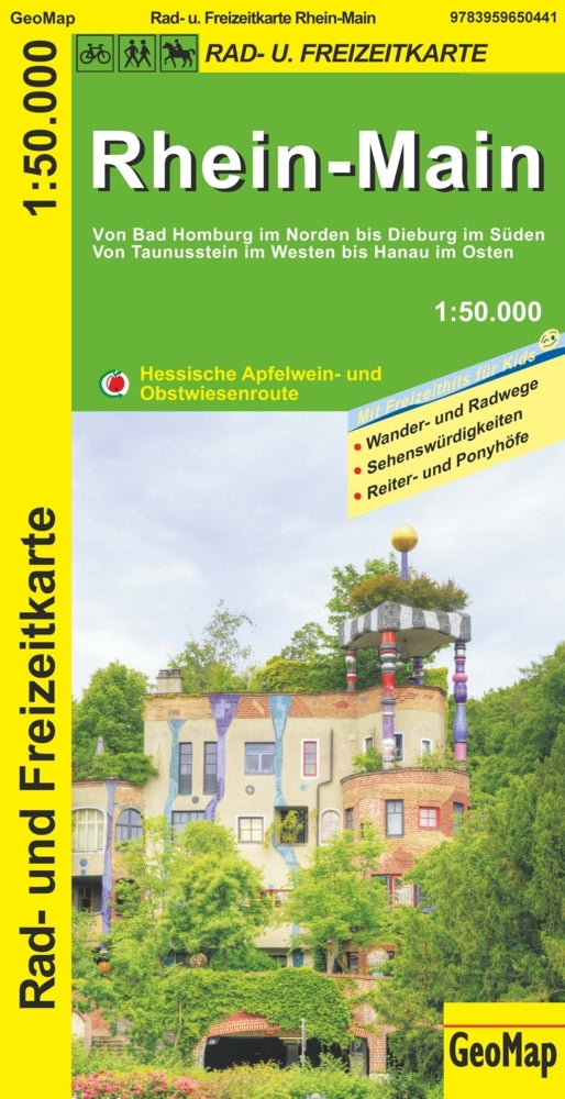 Rhein-Main Rad- und Freizeitkarte (Geomap)