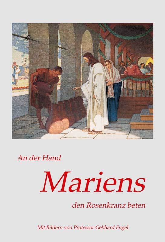 An der Hand Mariens den Rosenkranz beten (Bonvantura Pihan)