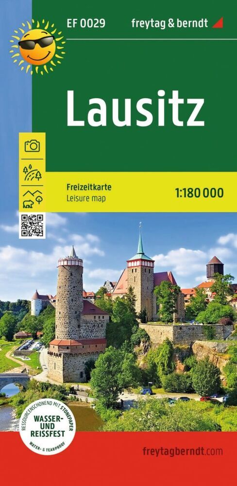 freytag & berndt Freizeitkarte Lausitz 1:180.000