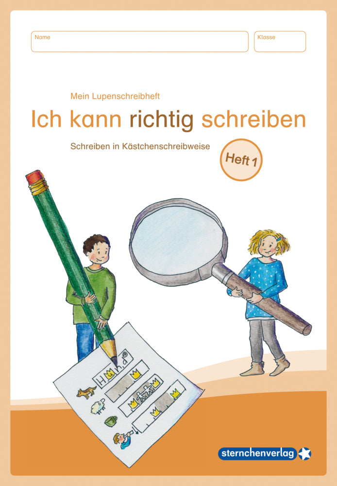 Mein Lupenschreibheft 1 - Ich kann richtig schreiben - (Sternchenverlag Gmbh)