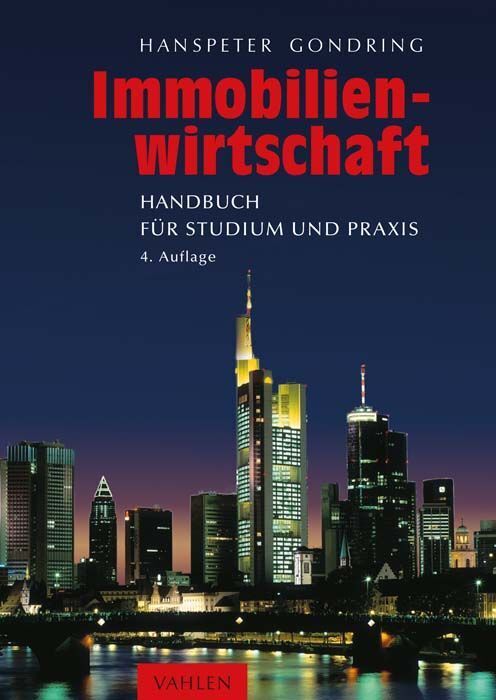 Immobilienwirtschaft (Hanspeter Gondring)