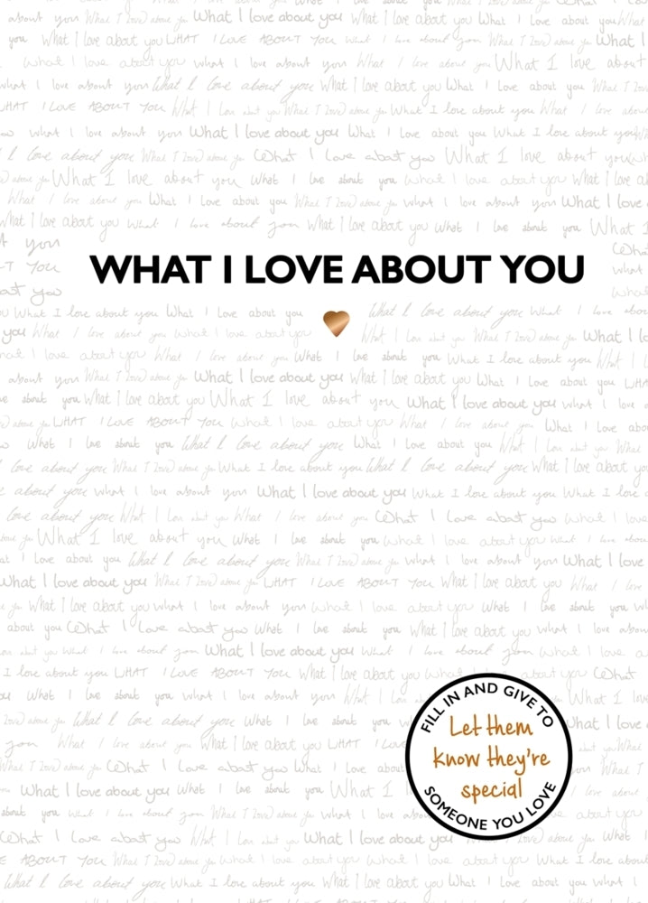 What I Love About You (Studio Press)