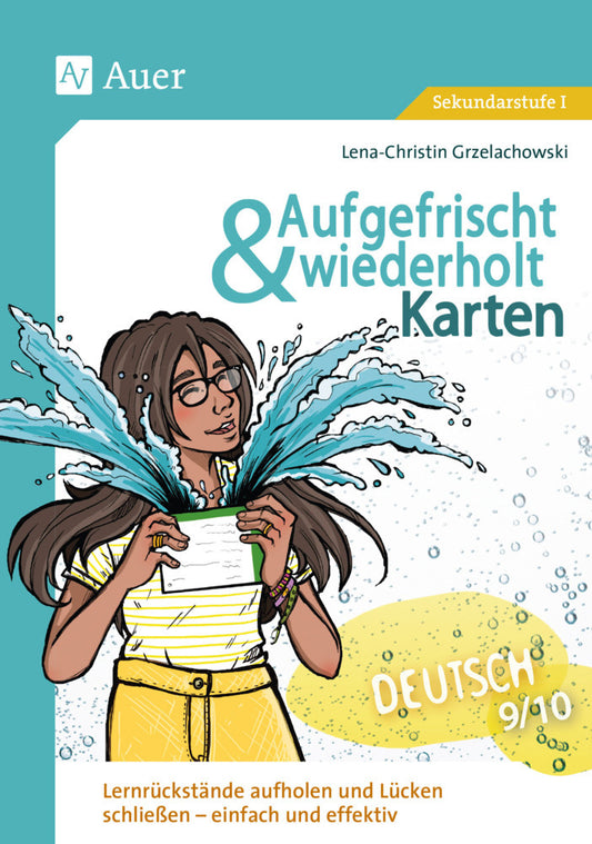 Aufgefrischt-und-wiederholt-Karten Deutsch 9-10, m. 1 Beilage (Lena-Christin Grzelachowski)