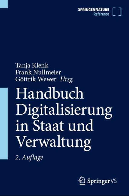 Handbuch Digitalisierung in Staat und Verwaltung (Tanja Klenk)