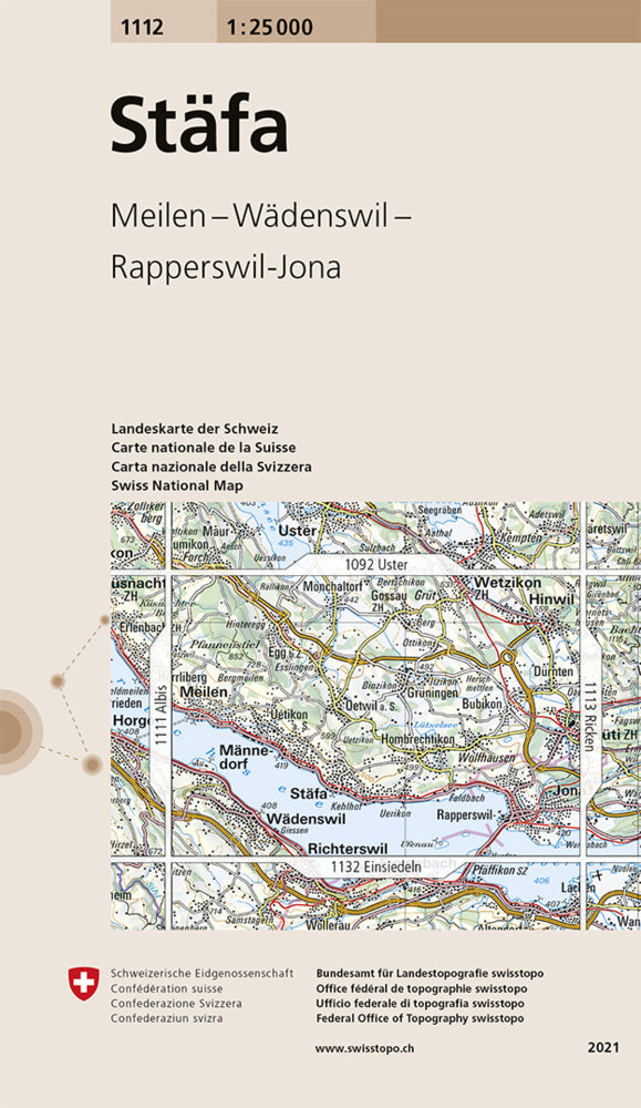 1112 Stäfa (Bundesamt Für Landestopografie Swisstopo)