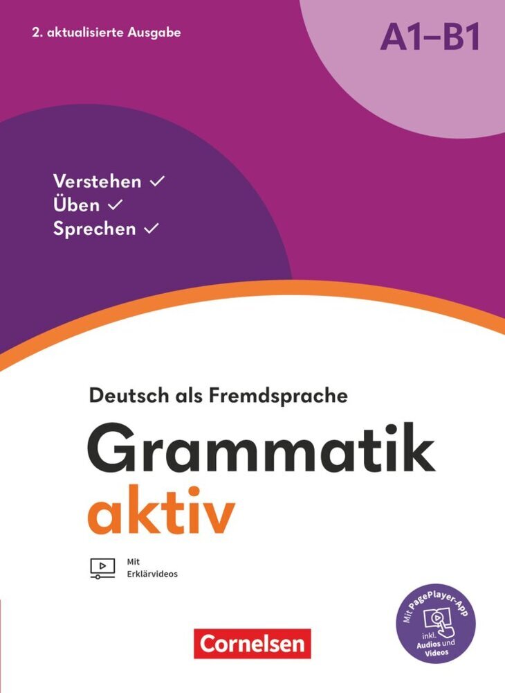 Grammatik aktiv - Deutsch als Fremdsprache - 2. aktualisierte Ausgabe - A1-B1 (Friederike Jin)