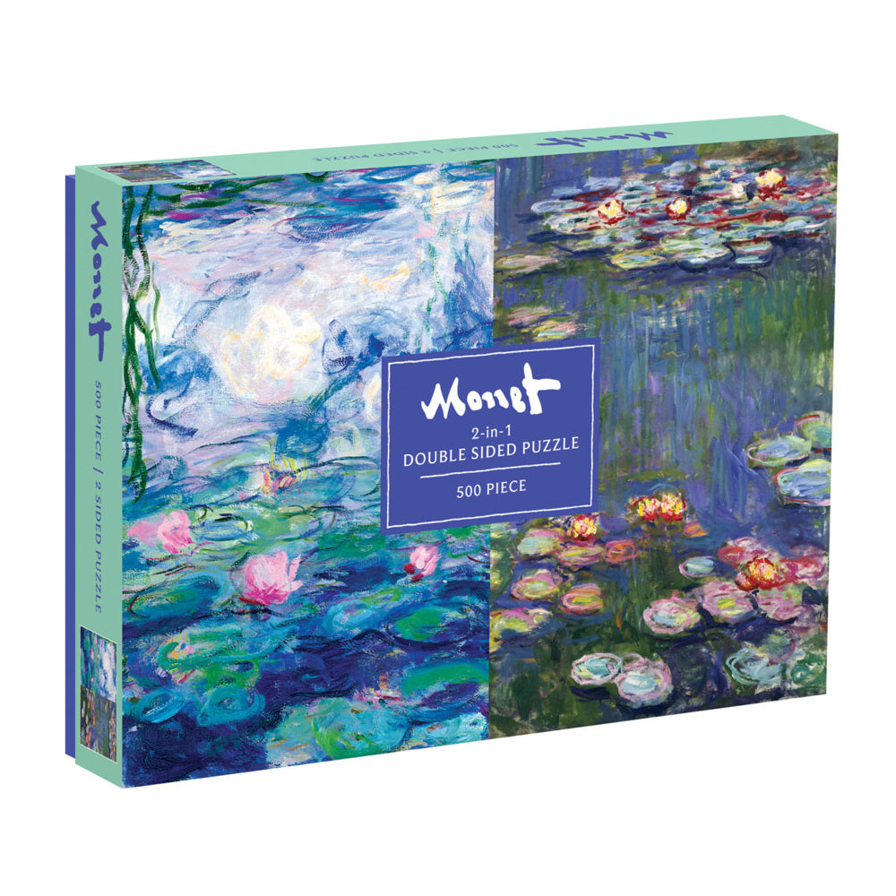 Monet 500 Piece Double Sided Puzzle (Sarah Mcmenemy)