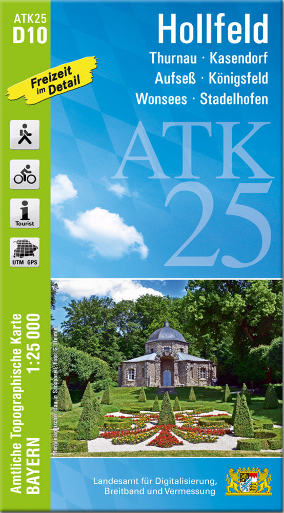 ATK25-D10 Hollfeld (Amtliche Topographische Karte 1:25000) (Breitband Und Vermessung, Bayern Landesamt Für Digitalisierung)