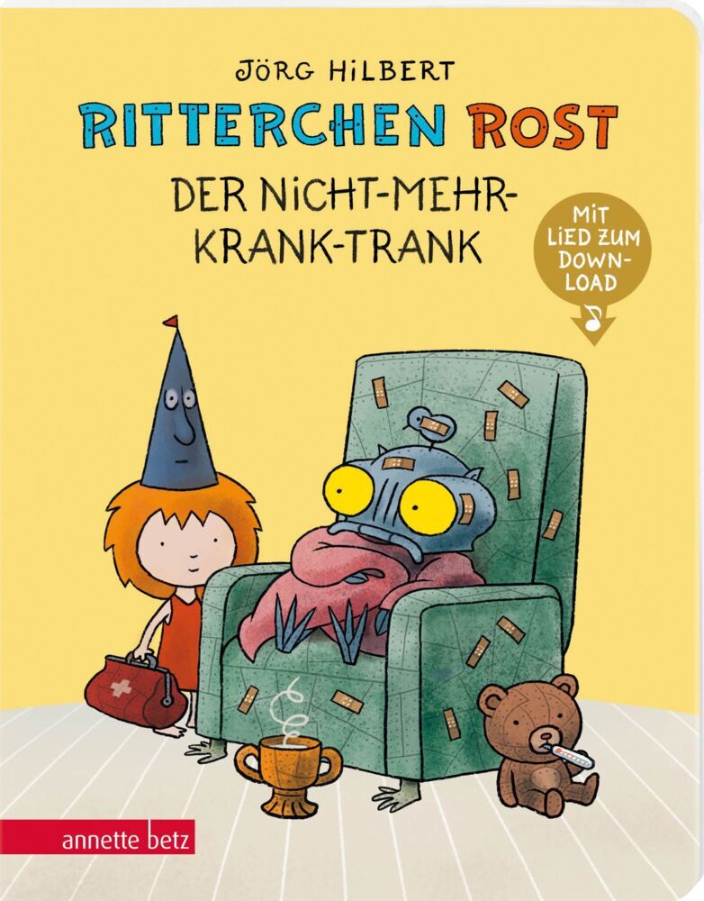 Ritterchen Rost - Der Nicht-mehr-krank-Trank: Pappbilderbuch (Ritterchen Rost) (Jörg Hilbert)