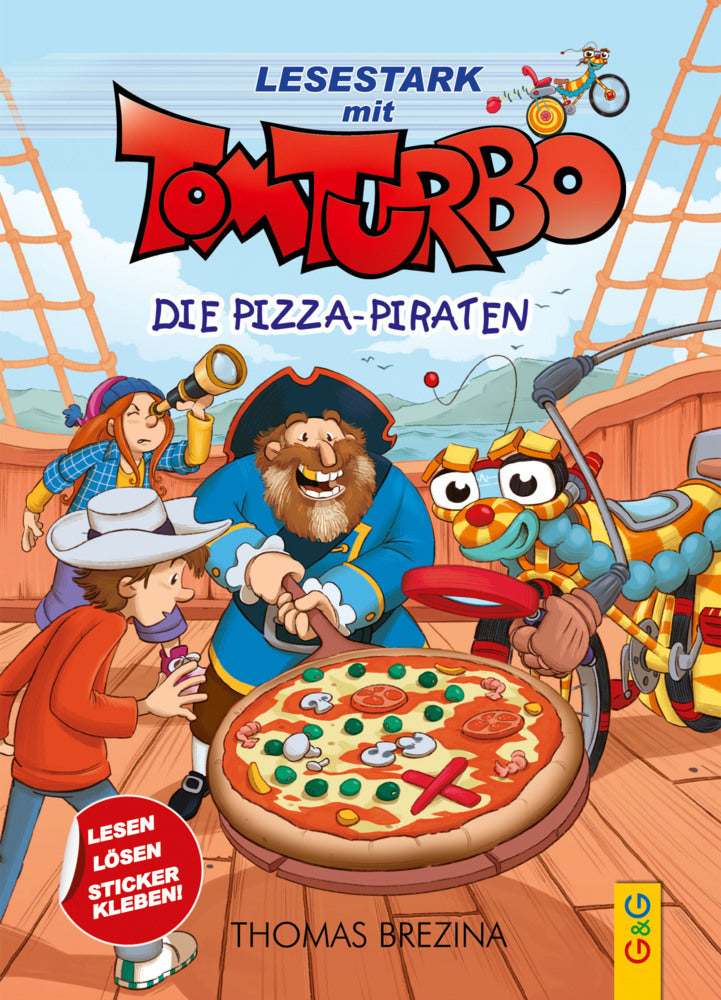Tom Turbo - Lesestark - Die Pizza-Piraten (Thomas Brezina)