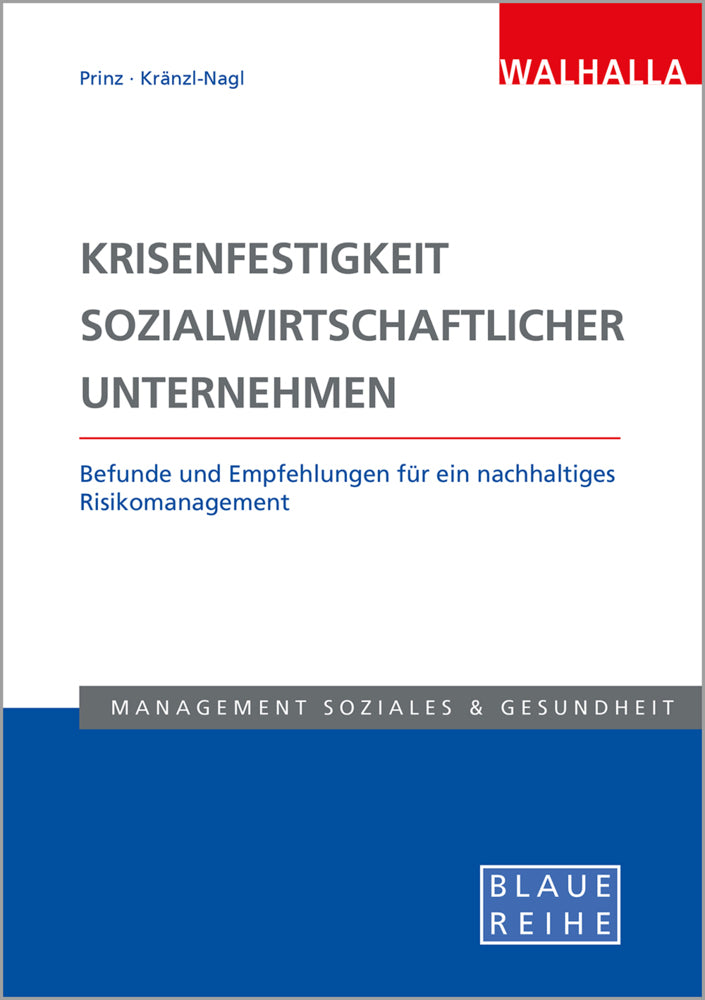 Krisenfestigkeit sozialwirtschaftlicher Unternehmen (Thomas Prinz)