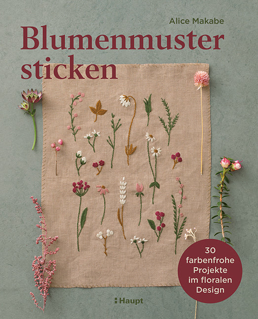 Blumenmuster sticken (Alice Makabe)