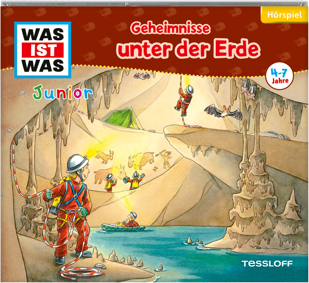 WAS IST WAS Junior Hörspiel. Geheimnisse unter der Erde, Audio-CD (Benjamin Schreuder)