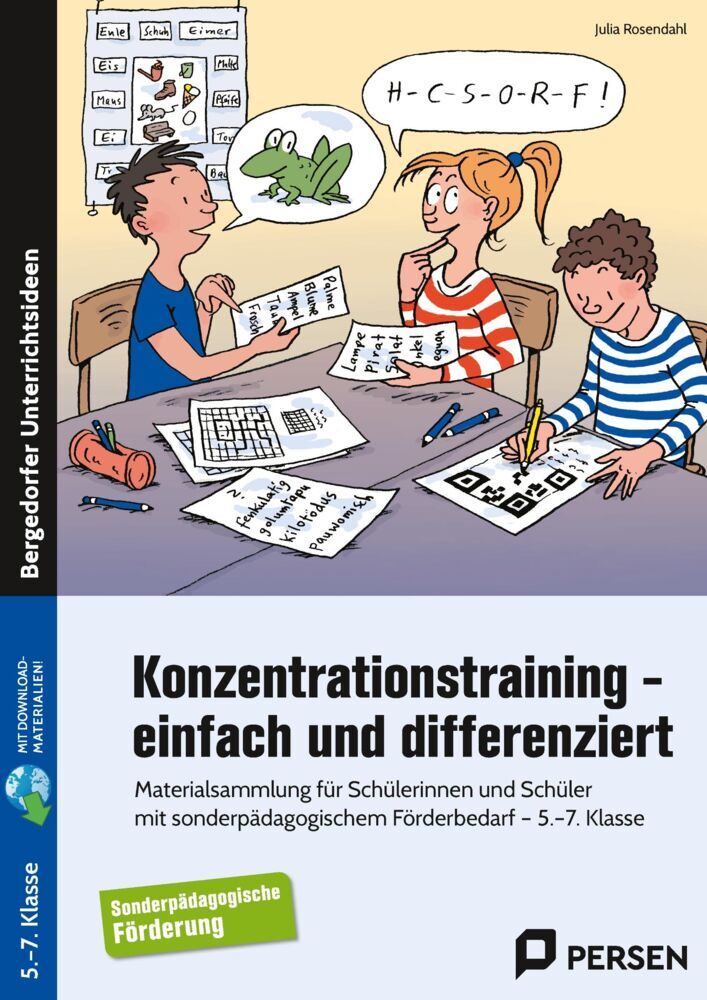 Konzentrationstraining - einfach und differenziert (Julia Rosendahl)