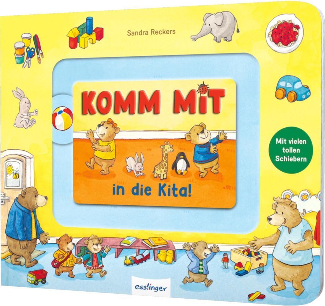 Meine Schiebebahn-Pappe: Komm mit in die Kita (Julia Klee)