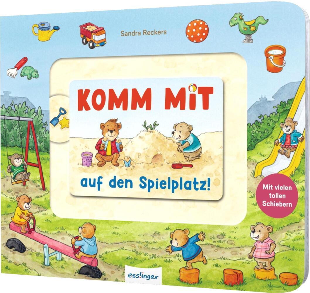 Meine Schiebebahn-Pappe: Komm mit auf den Spielplatz (Julia Klee)