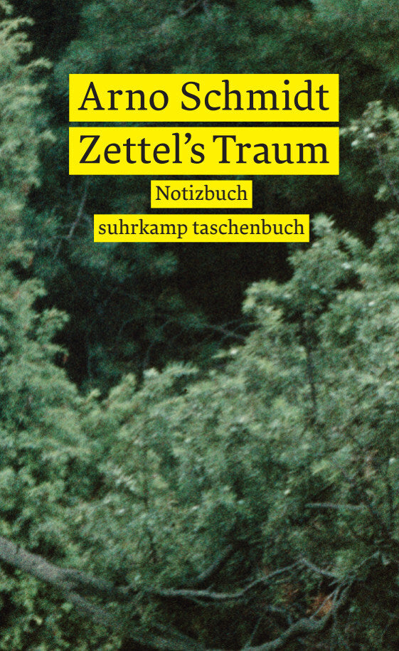 Notizbuch »Zettel's Traum« (Suhrkamp Verlag)