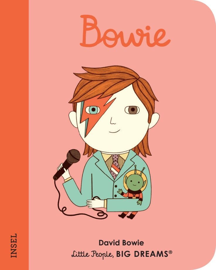 David Bowie - Little People, BIG DREAMS. Mini (María Isabel Sánchez Vegara)