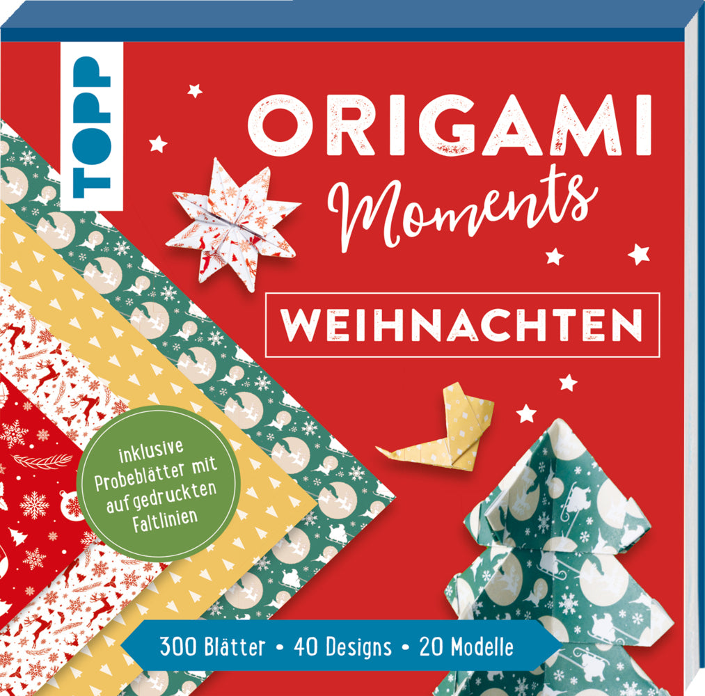 Origami Moments - Weihnachten. Der perfekte Faltspaß für Winter & Weihnachten (Frechverlag)