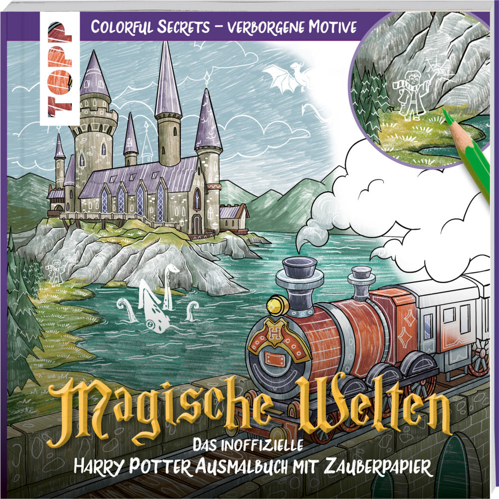 Colorful Secrets - Magische Welten auf Zauberpapier (Daria Silbern)