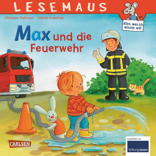 LESEMAUS 55: Max und die Feuerwehr (Christian Tielmann)