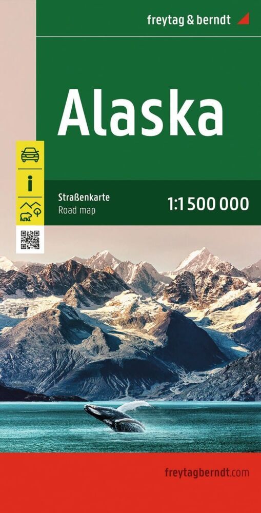 freytag & berndt Straßenkarte Alaska 1:1, 5 Mio.