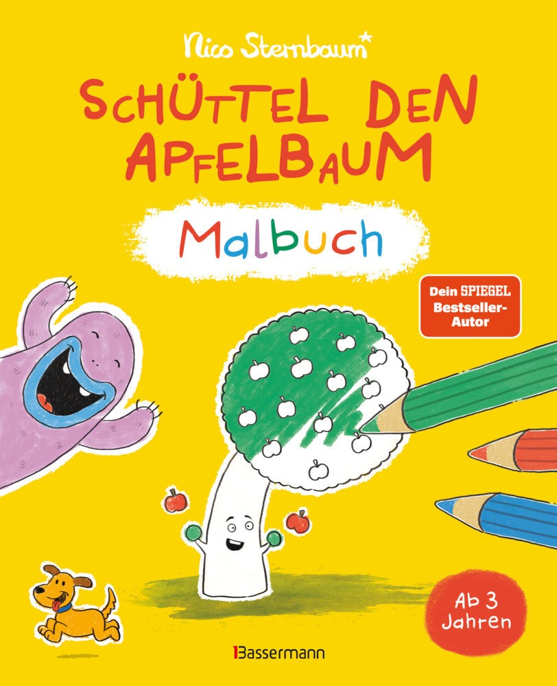 Schüttel den Apfelbaum - Malbuch (Nico Sternbaum)