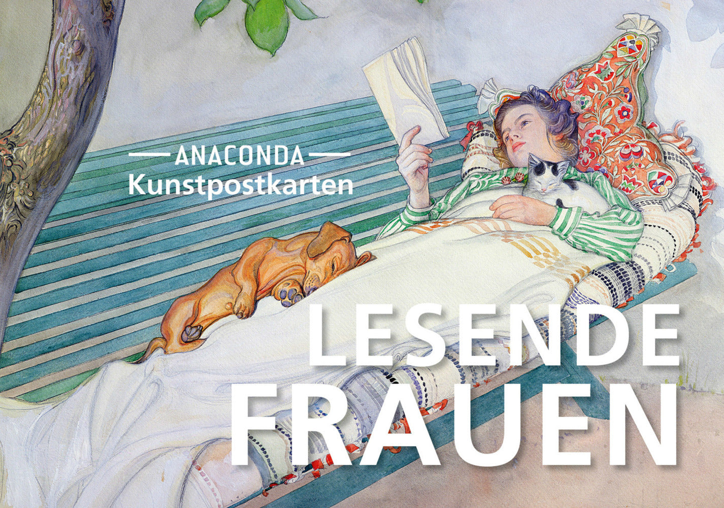Postkarten-Set Lesende Frauen (Anaconda Verlag)