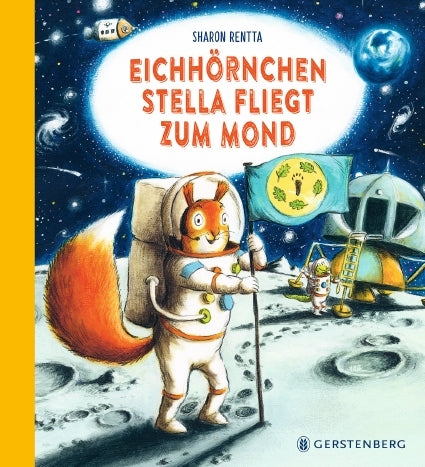 Eichhörnchen Stella fliegt zum Mond (Sharon Rentta)