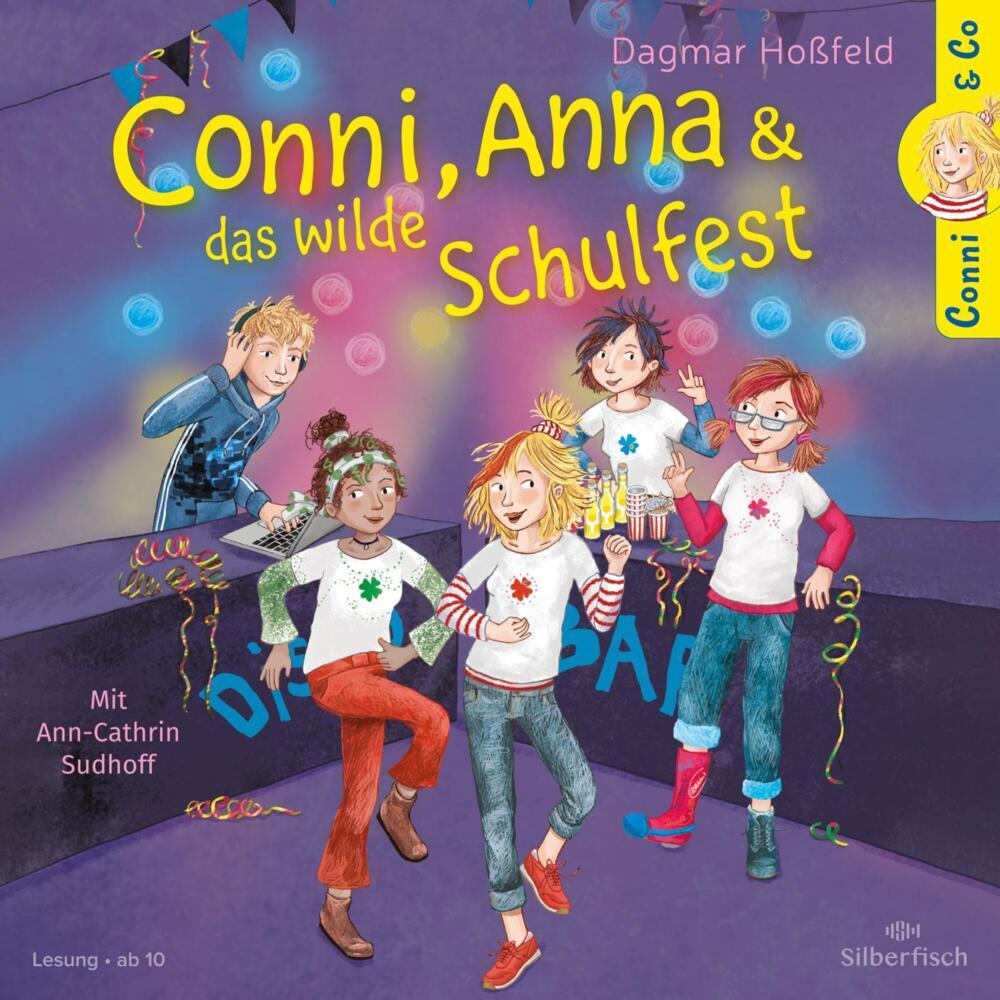 Conni, Anna und das wilde Schulfest, 2 Audio-CD (Dagmar Hoßfeld)