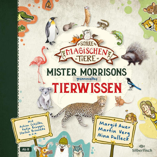 Mister Morrisons gesammeltes Tierwissen, 4 Audio-CD (Margit Auer)