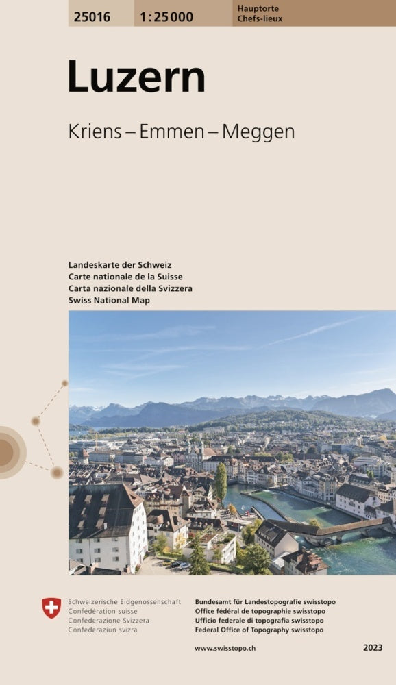 25016 Luzern (Bundesamt Für Landestopografie Swisstopo)